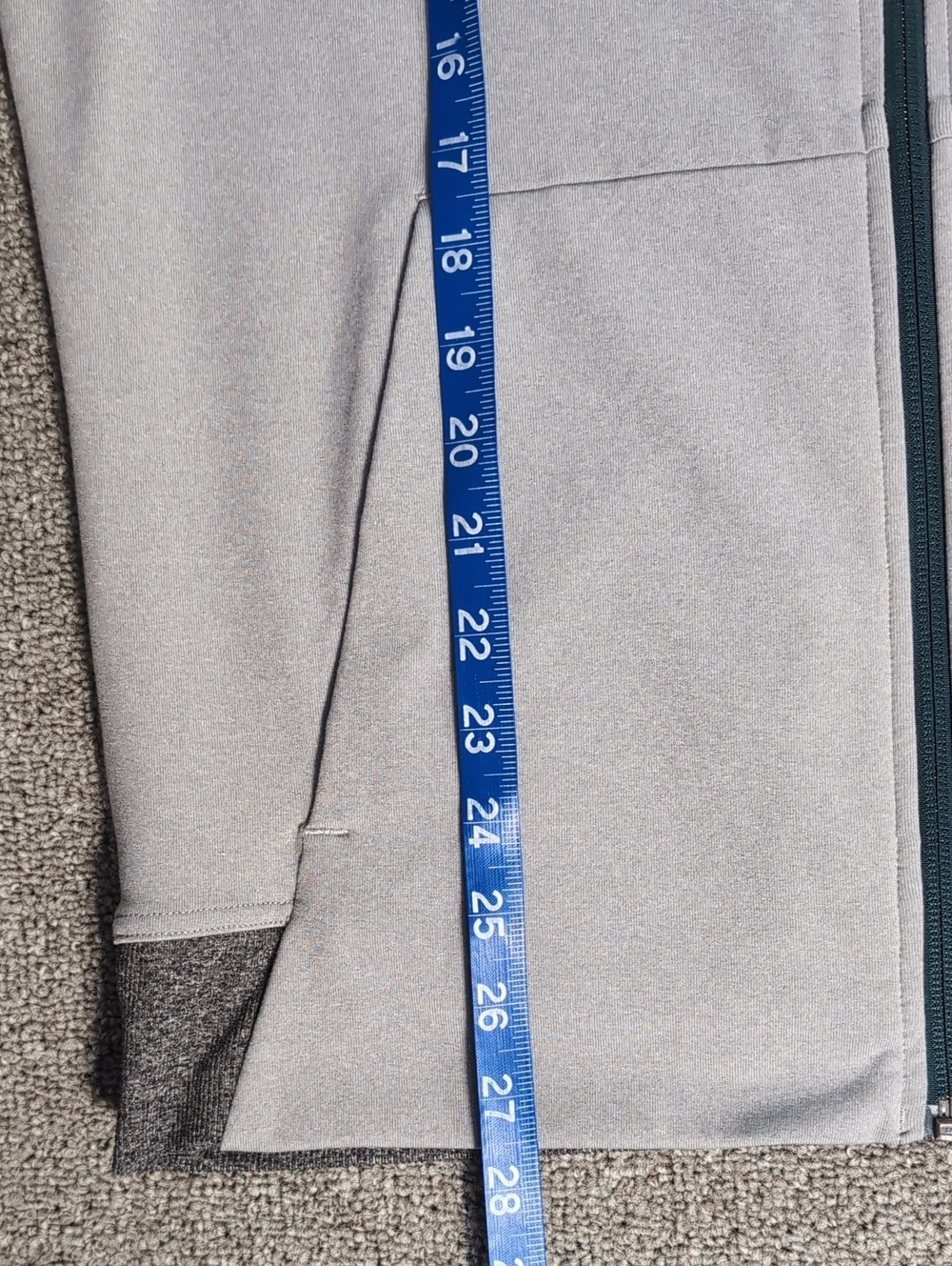 Lululemon Six Pack Jacket - Bomber/Track Jacket - Size Medium In Light Gray - Picture 11 of 11
